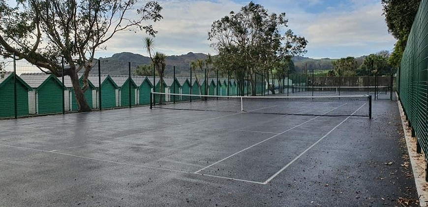 
                    Tennis Courts open for play!